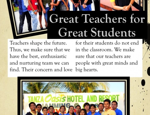 Great Teachers for Great Students